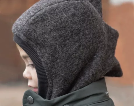 Huttelihut丹麦进口婴幼儿羊毛帽子...