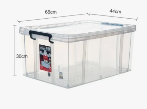 禧天龙 PP透明收纳箱 超厚超结实！ 衣物...