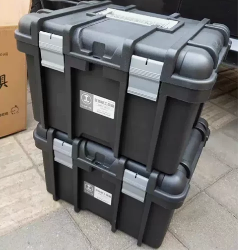 绿林工业级双层加大加厚五金工具箱黑金刚大号...