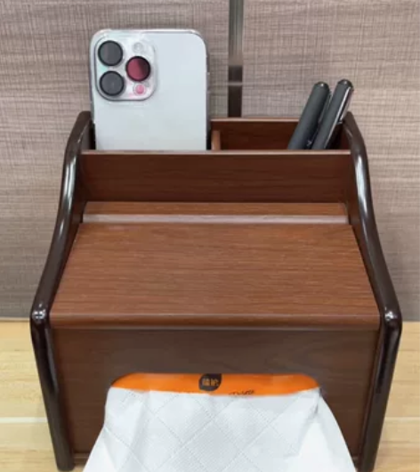 多功能抽纸盒办公笔筒 感兴趣的话点“我想要...