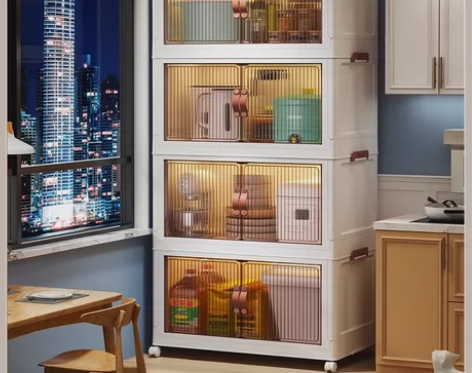 【全新包邮】折叠收纳箱 加厚收纳双开门收纳...