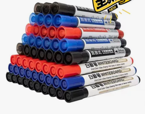 【亏本甩卖】可擦白板笔无毒水性记号笔白板笔...