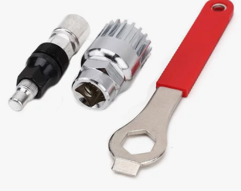 自行车中轴拆卸工具曲柄牙盘拆卸工具中轴套筒...