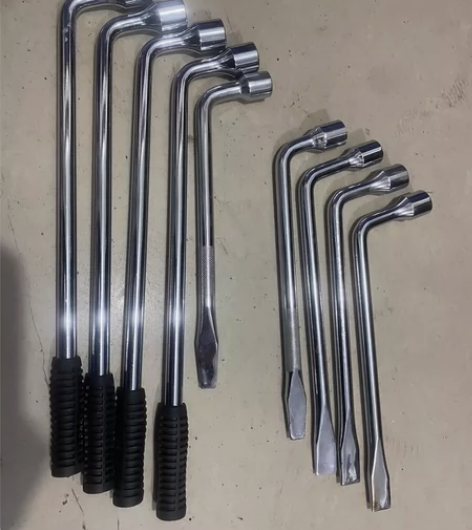 包邮出闲置汽车轮胎螺丝弯杆扳手 短柄   ...