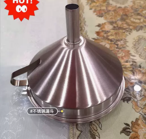【清仓处理】加厚304不锈钢漏斗厨房家用大...
