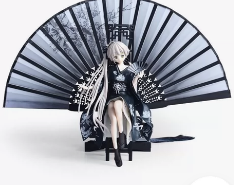 穹妹手办缘之空动漫车内饰品网红个性车饰汽车...