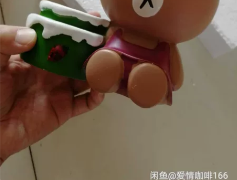 全新布朗熊摆件可妮兔卡通玻璃钢雕塑摆件户外...