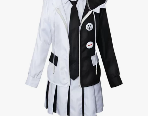 黑白熊拟人弹丸论破cosplay服装动漫女...