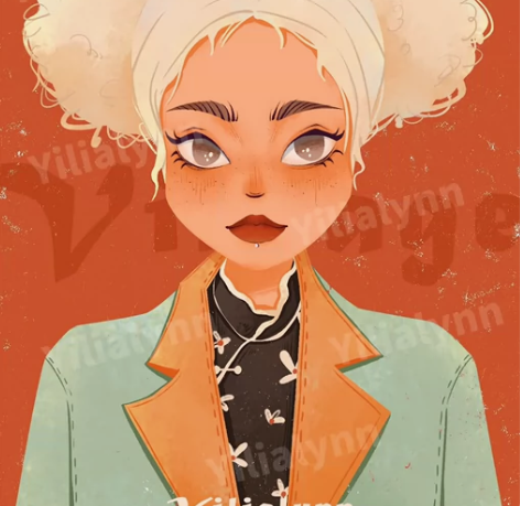 真人照片约稿 手绘头像定制 欧美风插画设计...