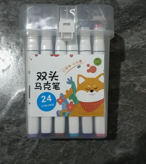 全新，24色的双头马克笔，15元带走，不议...