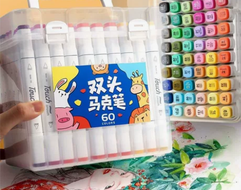 马克笔学生绘画套装24/36/48/60/...