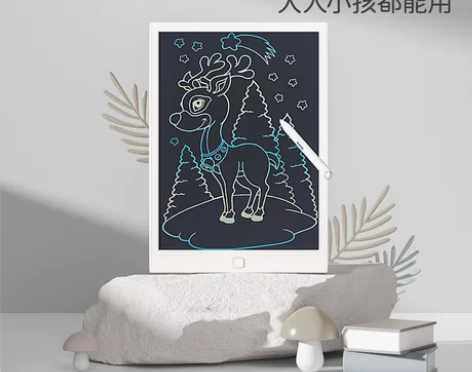 蓝宙儿童液晶画板手写板家用小黑板宝宝玩具写...