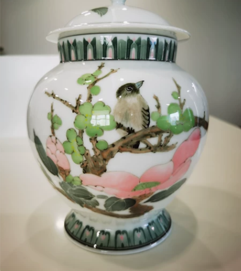 醴陵星火厂80年代将军罐精品一对,难得一见...