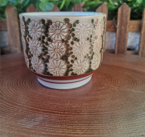 日本九谷烧高端窑口九谷精品九谷主人杯，皇家...