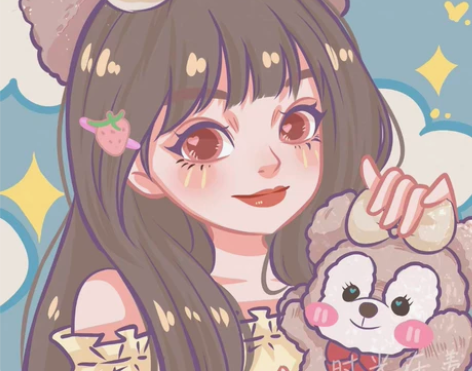 白菜价最低9.9起快来画头像呀！四种风格呀...