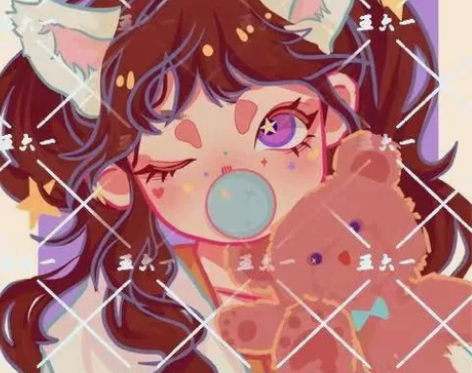 限时优惠鸭鸭风Ｑ版手绘定制头像卡通真人宠物...