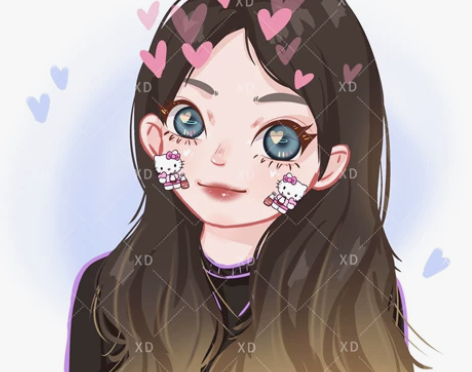 头像定制Q版头像鸭鸭风手绘头像定制情侣宠物...