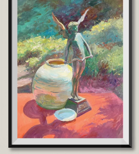 光影系列——纯手绘油画，40??50大小，...