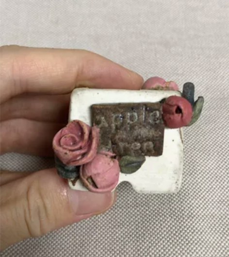 Appletree立体花朵拇指盆，已绝版，...