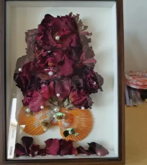 纯手工自制相框成品 尺寸：A4大小介绍：由...