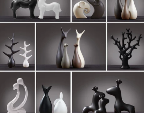 景德镇原头工厂品牌直供 现代简约陶瓷装饰品...