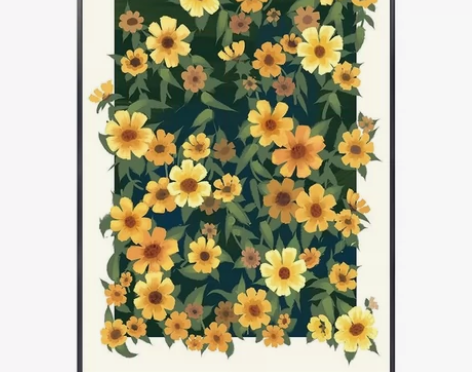 北欧装饰画ins挂画客厅卧室玄关摆画花卉小...