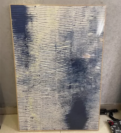 现代抽象客厅装饰画日式简约沙发背景墙壁挂画...