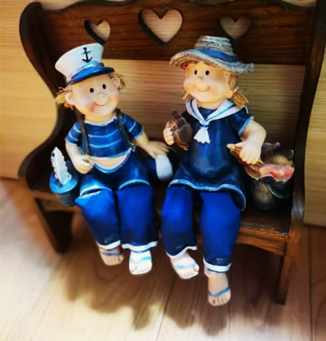 地中海风格家居摆件新房娃娃儿童房装饰 8-...