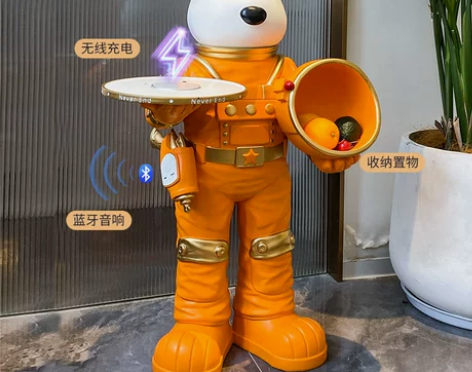 装饰品摆件 装饰品家居大型网红暴力熊客厅电...