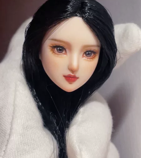 已出展示-植发ob头雕 ob27娃头 女兵...