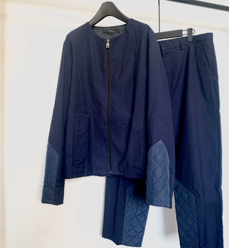 zara男夹克+裤子套装 和日本的一所设计...