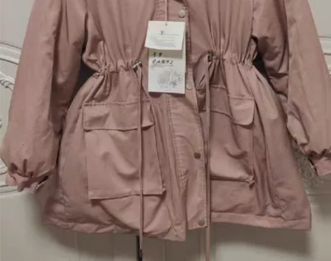 反季清理闲置！着急卖！！全新海军领羽绒服，...