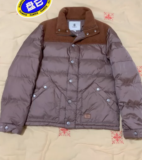 马克华菲男款羽绒服 保真马克华菲品牌，如假...