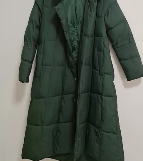 女士棉服 基本全新。肩宽42衣长112.L...