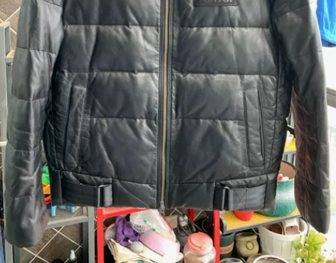 ARMANI羽绒服 全牛皮羽绒服 全牛皮 ...