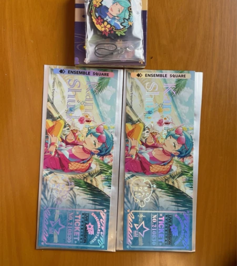 【出】es偶像梦幻祭深海奏汰set 镭射票...