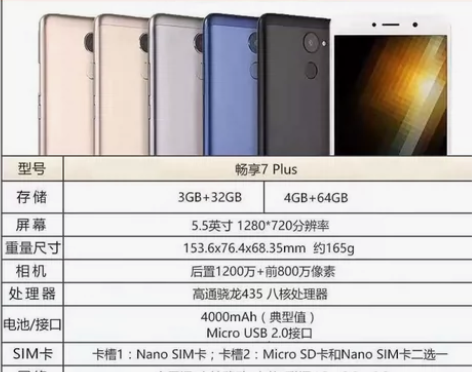 华为畅享7p 3 GB 32 g，流畅无任...