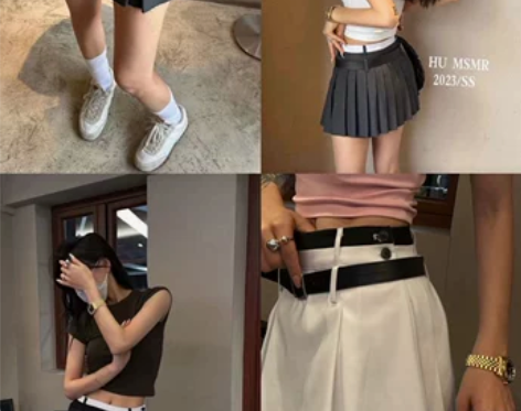 韩国东大门2023春夏新款设计感百搭显瘦配...