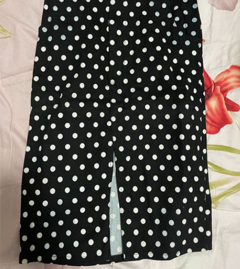 全新一步裙  波点裙子 买回来没穿过  售...