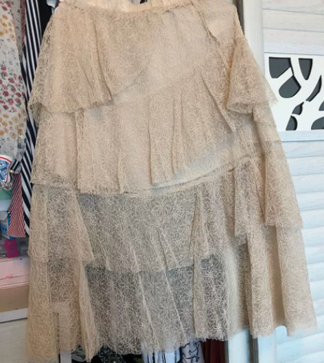 仙女蛋糕裙 纱裙 长裙 春夏秋百搭款 仙女...