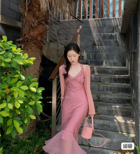 ZNG SHOP2022夏季新款薄如蝉翼折...