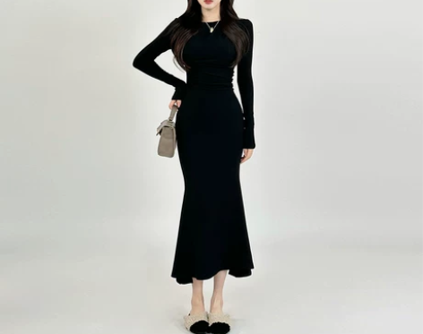 NEW 1.03~【巴黎诗集】气质温柔圆领...