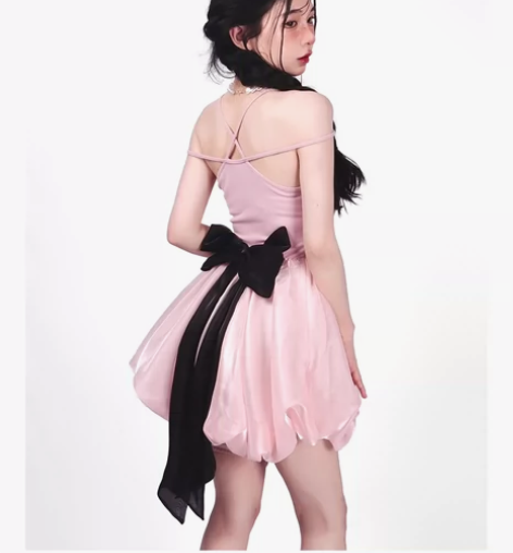 少也眼公主的一天连衣裙花苞裙 M码 码数不...