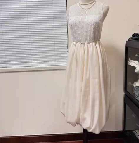 无袖花苞裙！ 均码 50元 偏远地区不包邮！