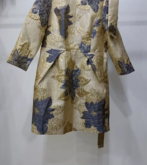 春秋礼服式连衣裙，立体花苞连衣裙，里面有内...