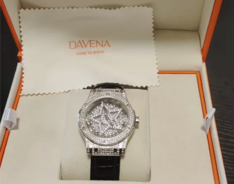 DAVENA 五芒星手表正品 感兴趣的话点...