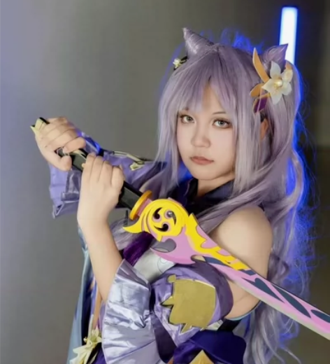 三町目刻晴cos服 定制假发 （假发p1）...