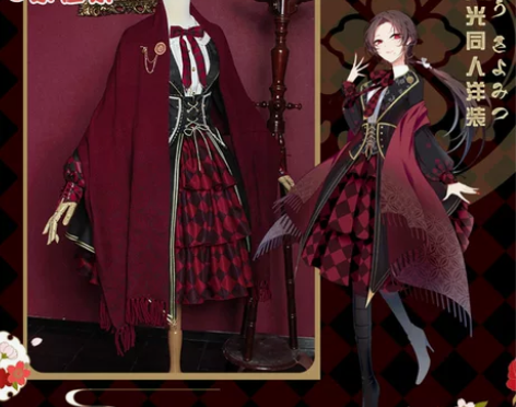 悠窝窝 刀剑乱舞Lolita 穿2，保存防...