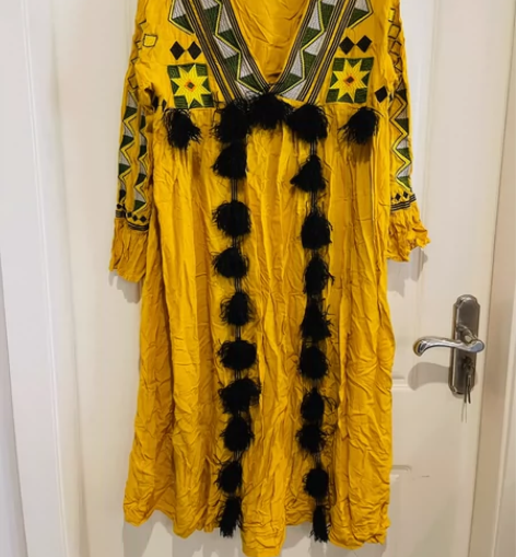 民族风  异域风  V领   超有特色重工...