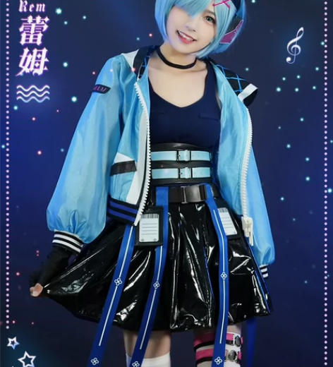 【预售】 【初兽猫现货】蕾姆cosplay...